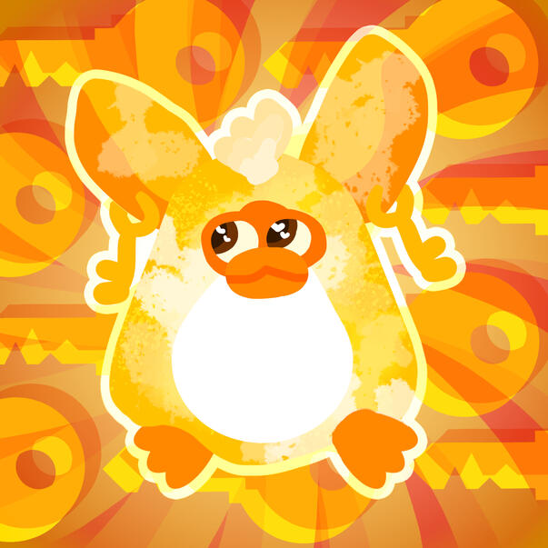 Key furby - Procreate