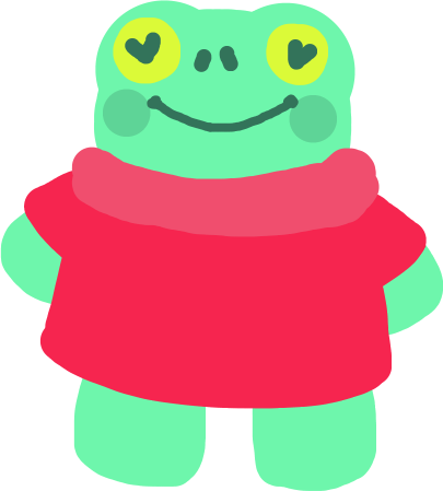 Frog character - Medibang