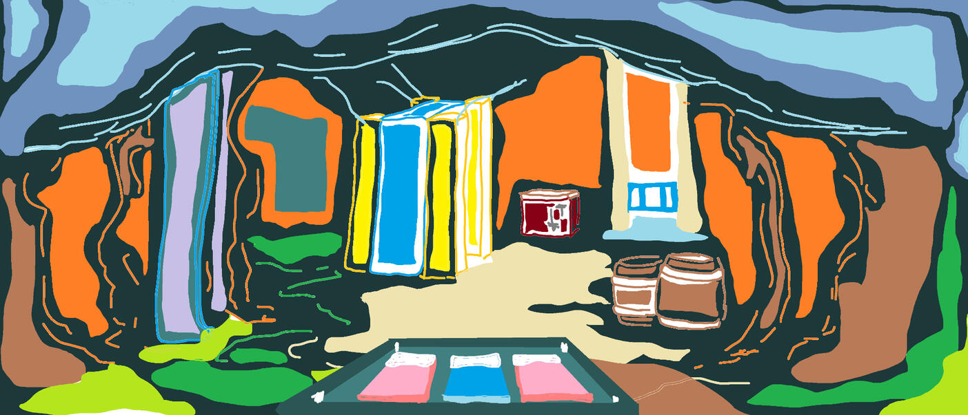 Abstract enviroment - Ms Paint